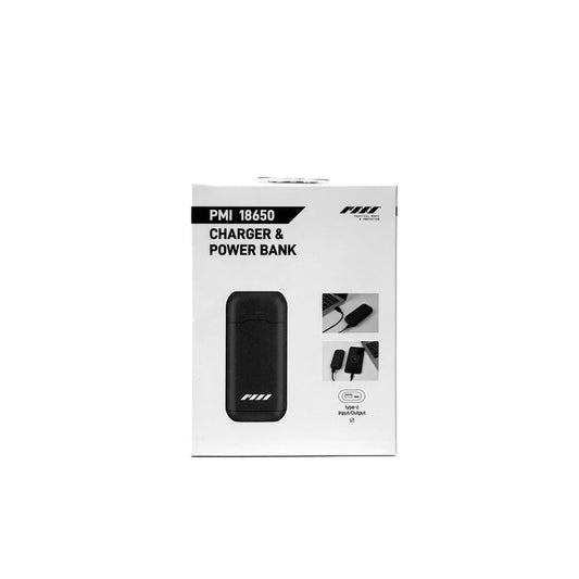PMI 18650 Battery Charger and Power Bank(Battery sold Separately)
