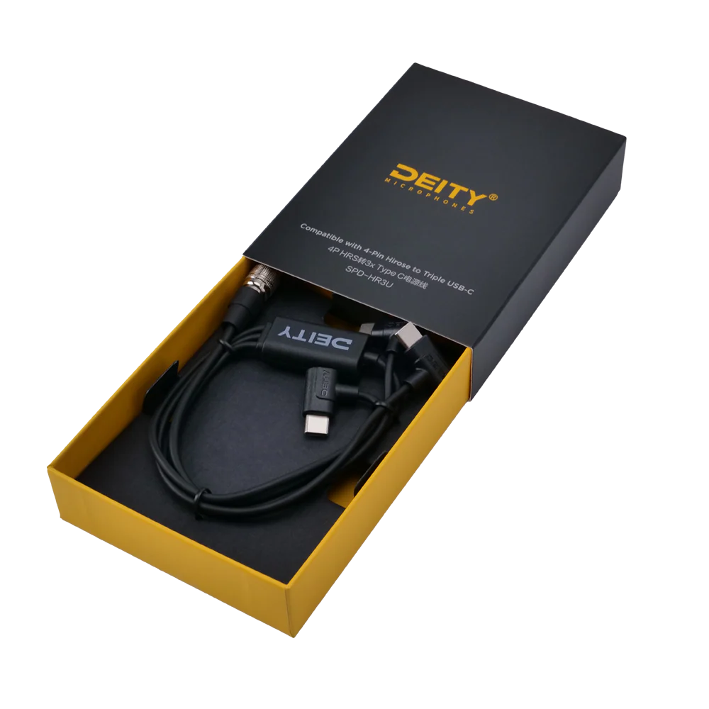 SPD-HR3U - Câble 4 broches vers triple USB-C