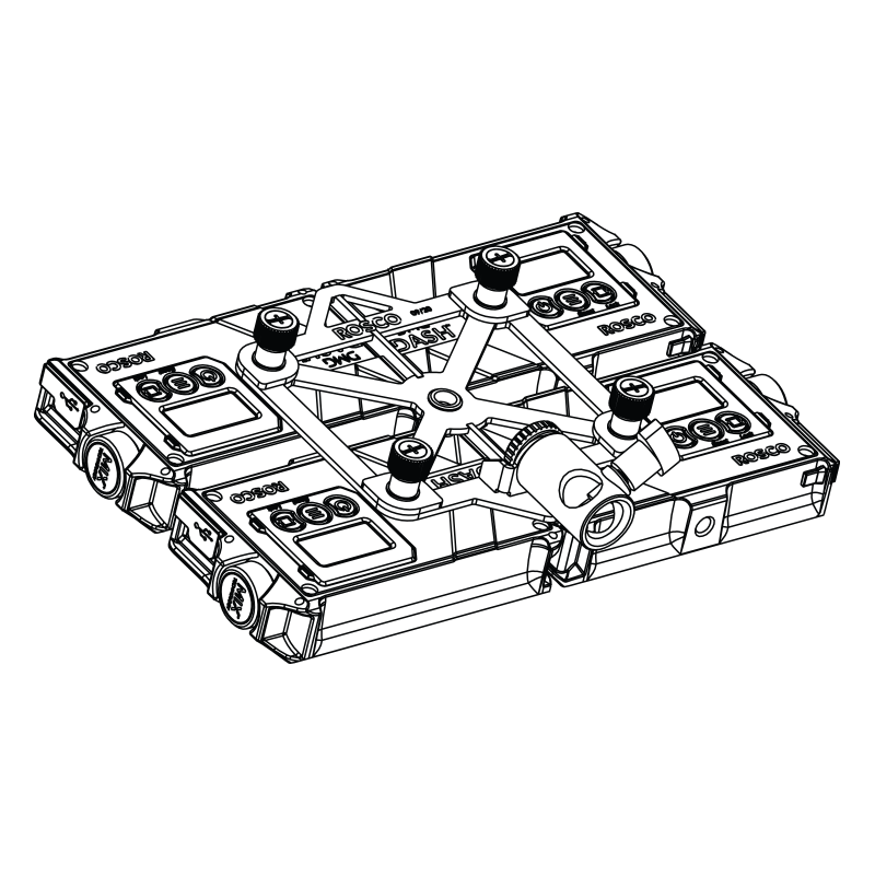 DMG Lighting DASH Quad Kit (x4) CRMX