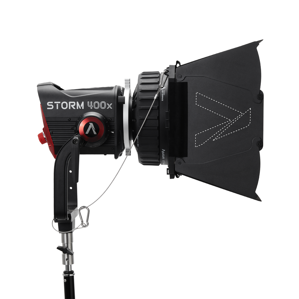 Aputure - Storm CF7 Fresnel and Barndoor Kit