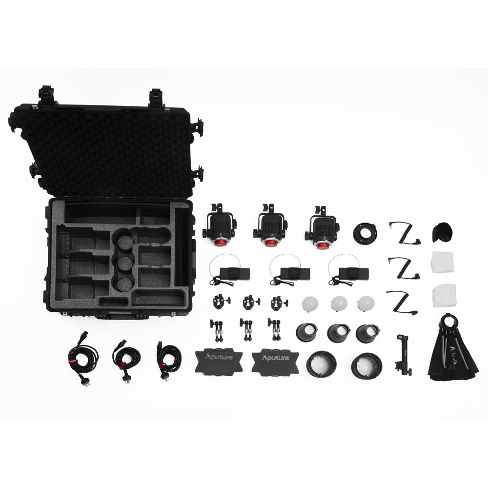 Aputure - STORM 80c 3-Light Kit