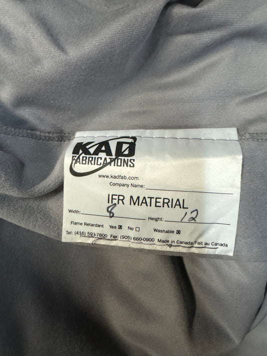 Grey Drapes 8’x12’ - Rental Stock