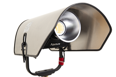 Aputure 1200D and 600D (with Lens accessory) Rain Hat