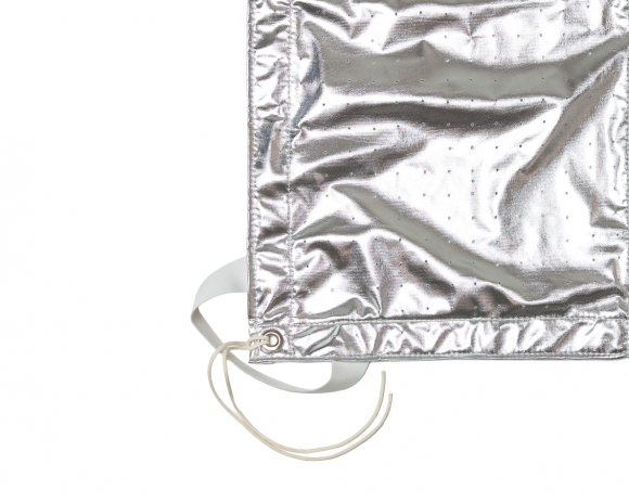 Silver Lame Windbounce