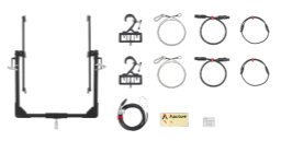 Aputure - NOVA II 2x1 3-Light Yoke Kit (Bare Ends)