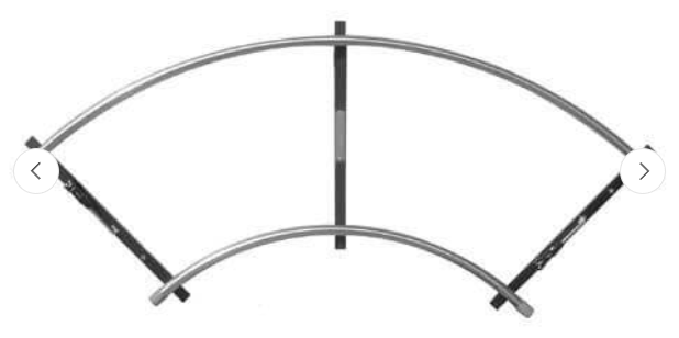 Rail en acier inoxydable