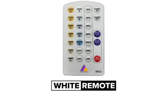 Astera Wireless White Remote Control ARC3