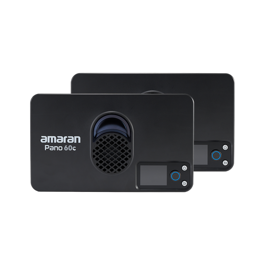 amaran Pano 60c 2-Light Kit - Charcoal