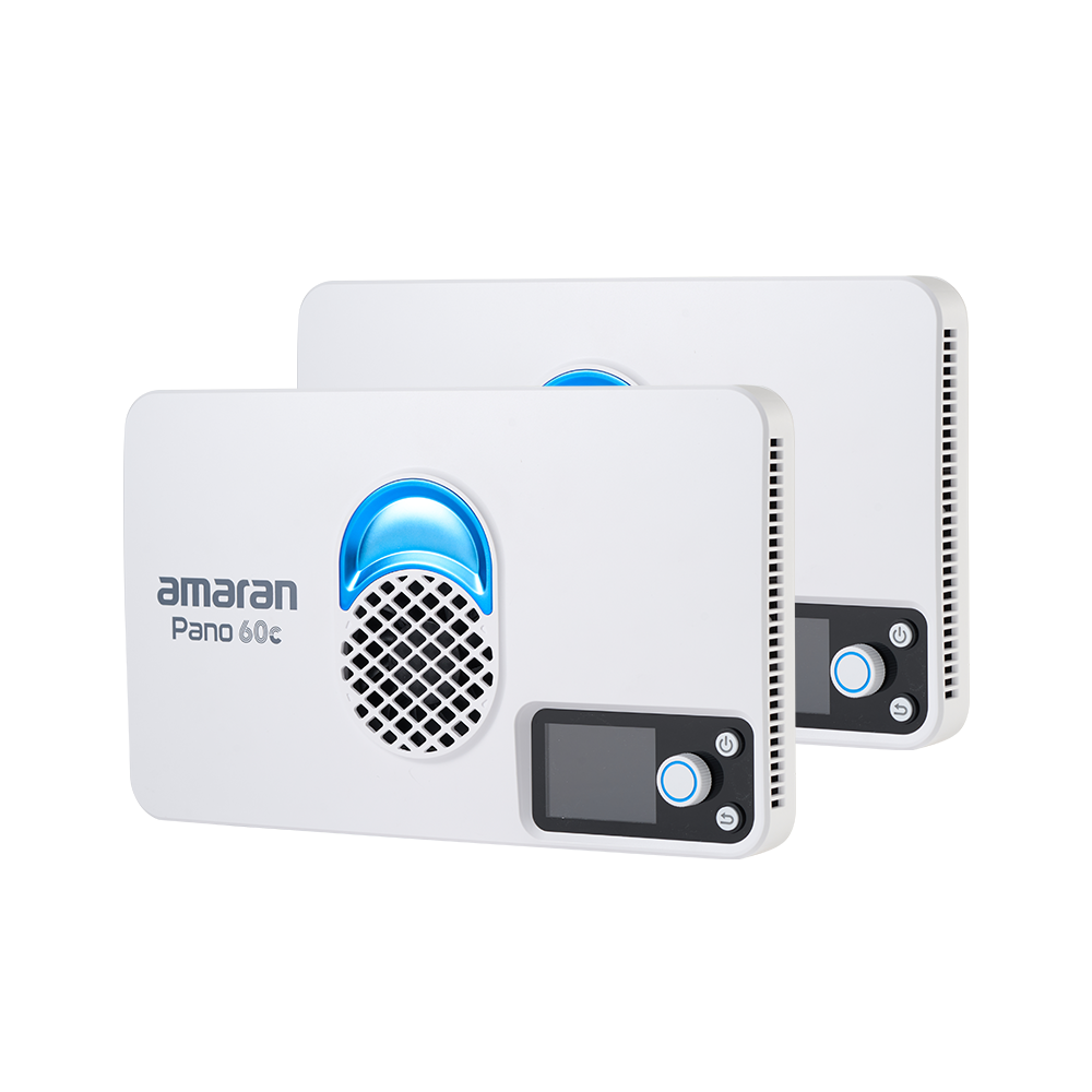 amaran Pano 60c 2-Light Kit - White