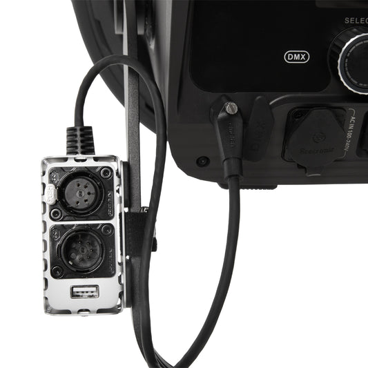 amaran USB-C to 5-Pin DMX In & Out Adapter