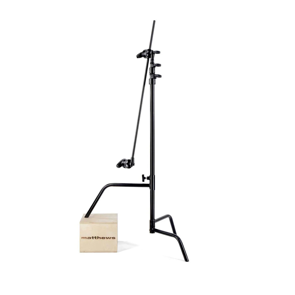 Matthews 40" C-Stand w/Sliding Leg, Includes Grip Head & Arm