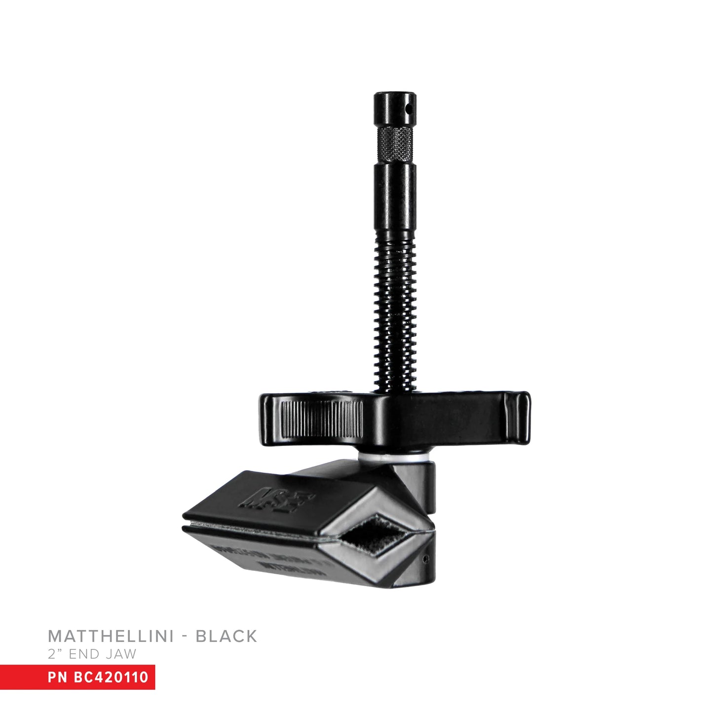Matthews Matthellini Clamp with 2" End Jaw (Black)
