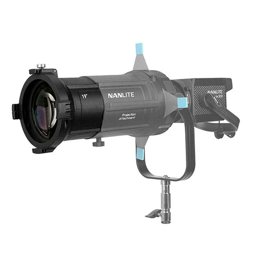 Lentille NANLITE 19° pour accessoire de projection à monture Bowens