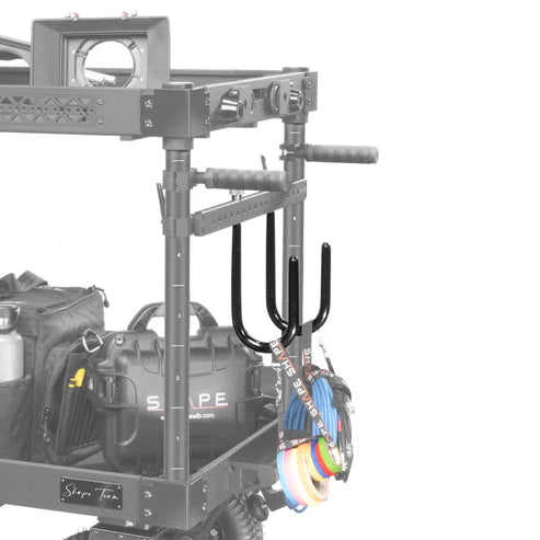 SHAPE Camera Cart Cable Hooks Kit of 2