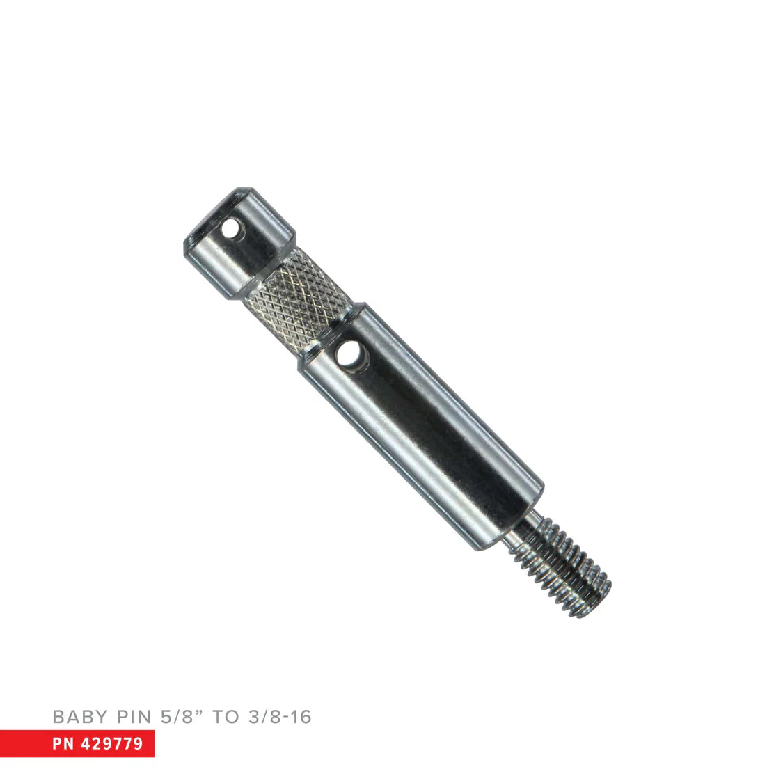 Axe bébé - Axe bébé 5/8" avec filetage 3/8"