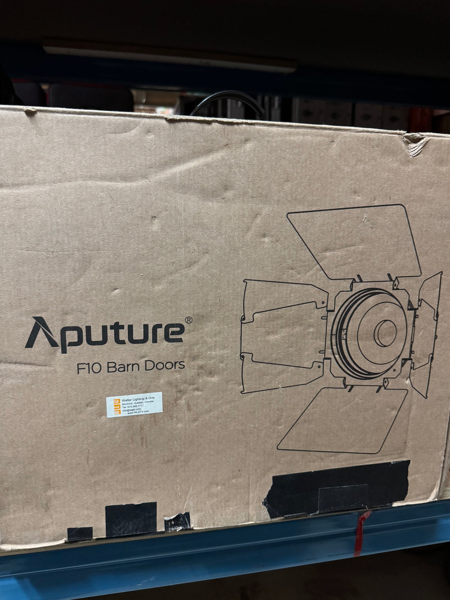 Aputure F10 Barn Doors - Stock de location