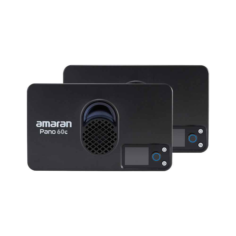 amaran Pano 60c Kit 2 lumières - charbon de bois