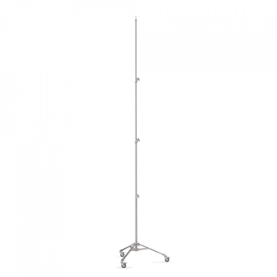 Pied haut et bas à roulettes Avenger Baby 4,3 m/14,1 pi, acier chromé et aluminium