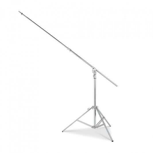 Pied combiné Avenger Baby avec perche, acier chromé 39, 390 cm/153,6 po