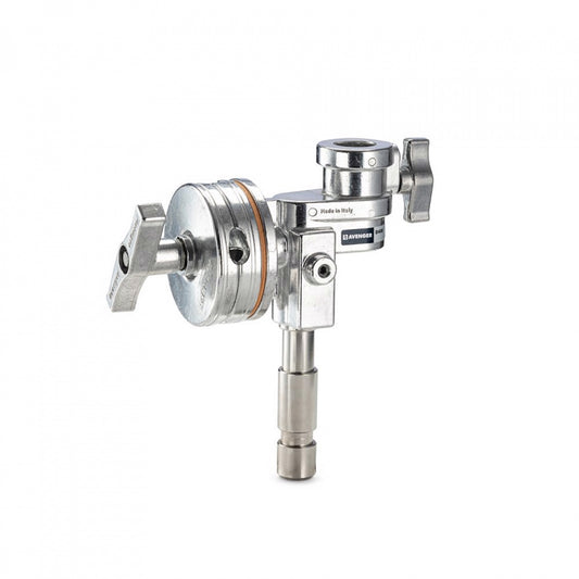 Rotule Jumbo Avenger 4.5po, argentée avec tige et récepteur Jr.