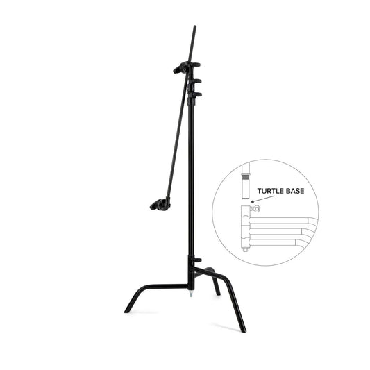 Matthews Century C+ Stand avec base Turtle et kit de bras de préhension (10.5')