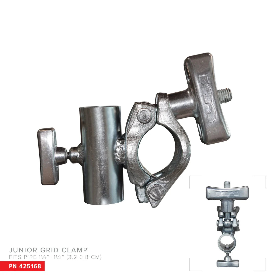 Bride de fixation Junior pour structure grillagée