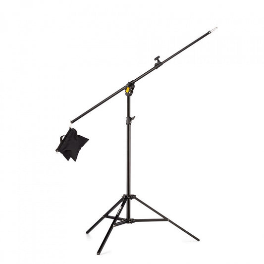 Pied combiné Avenger Baby avec perche, aluminium noir 392 cm/154,3 po avec sac