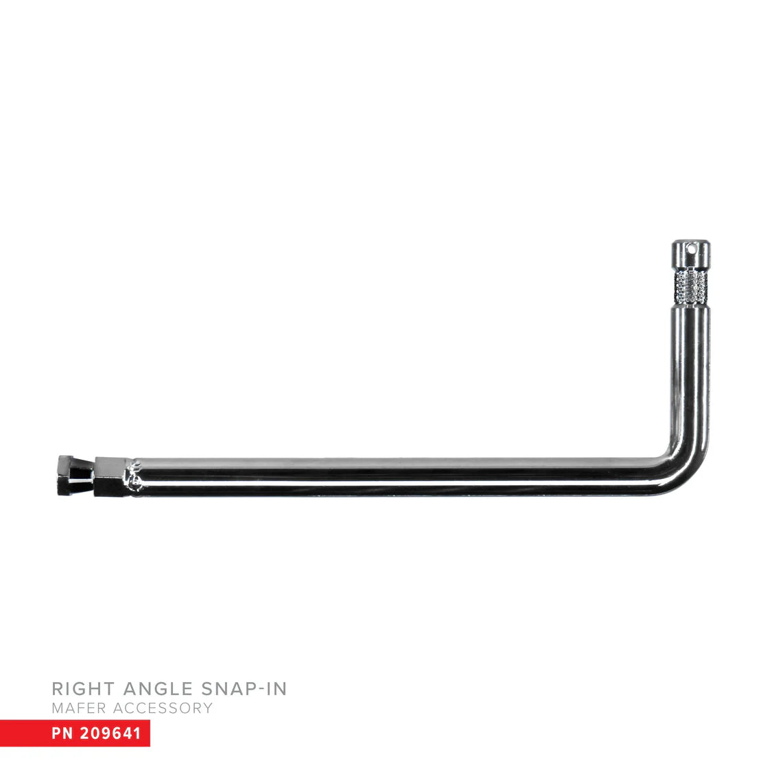 Accessoire de fixation coudé avec broche Mafer