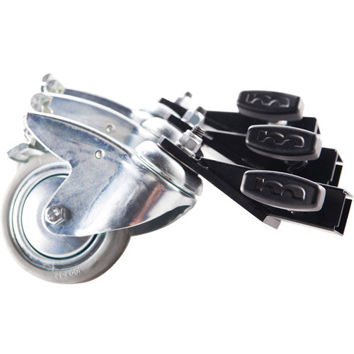 Roues pour pied coulissant - Ensemble de 3