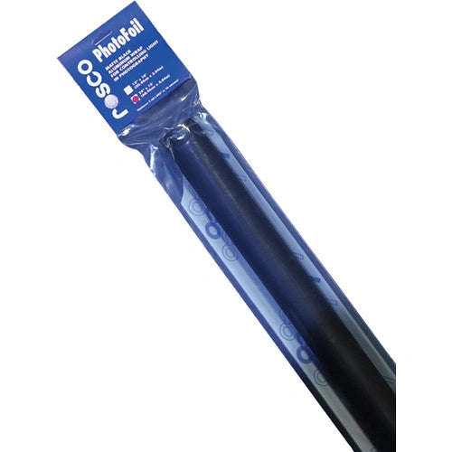 Photofoil noir mat Rosco (24 po x 10 pi)