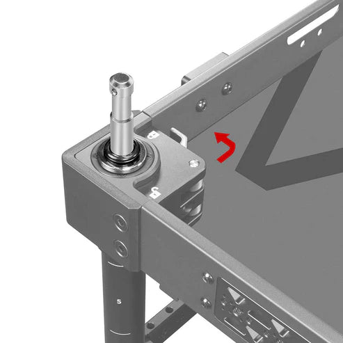 Poussoir d'angle pour chariot de caméra SHAPE 5/8 pouces