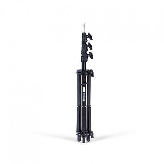 Pied Avenger Baby 25, noir, 250 cm/98 po, montant double en aluminium