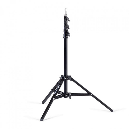 Pied Avenger Baby 25, noir, 250 cm/98 po, montant double en aluminium