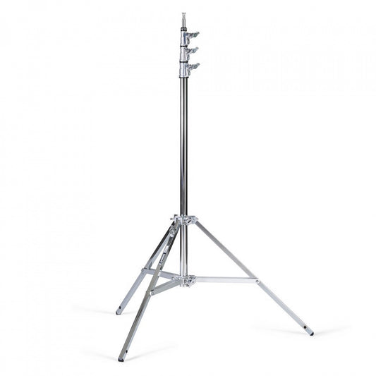 Avenger Pied Bébé 40 Argent 400 cm/157 po en Acier à Triple Colonne
