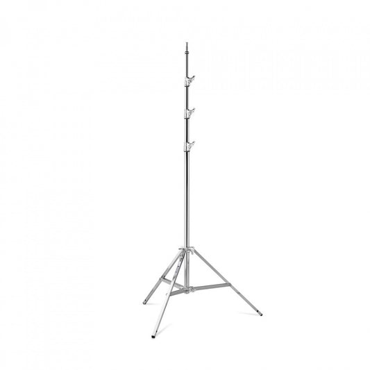 Avenger Pied Bébé 45 Argent 450 cm/178 po en Acier à Triple Colonne