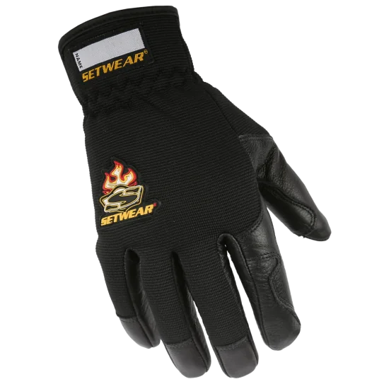 Pro Leather Black Glove