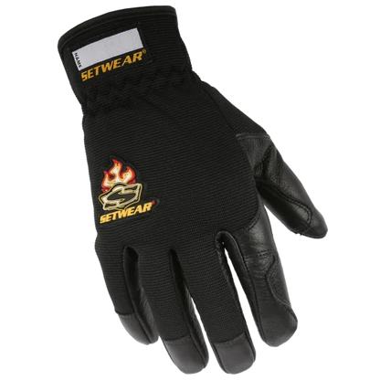 Pro Leather Black Glove