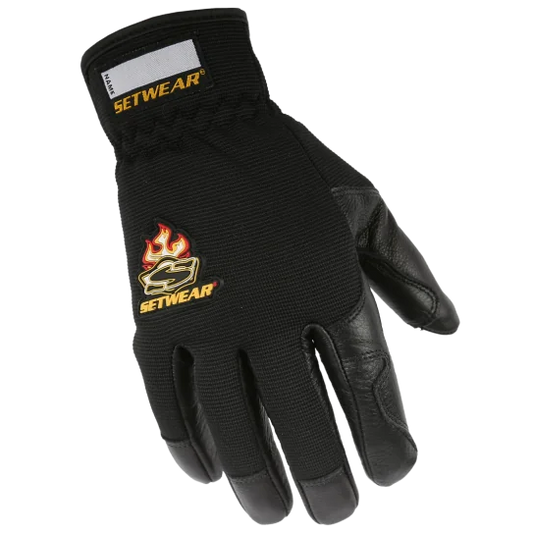Gant en cuir Pro noir