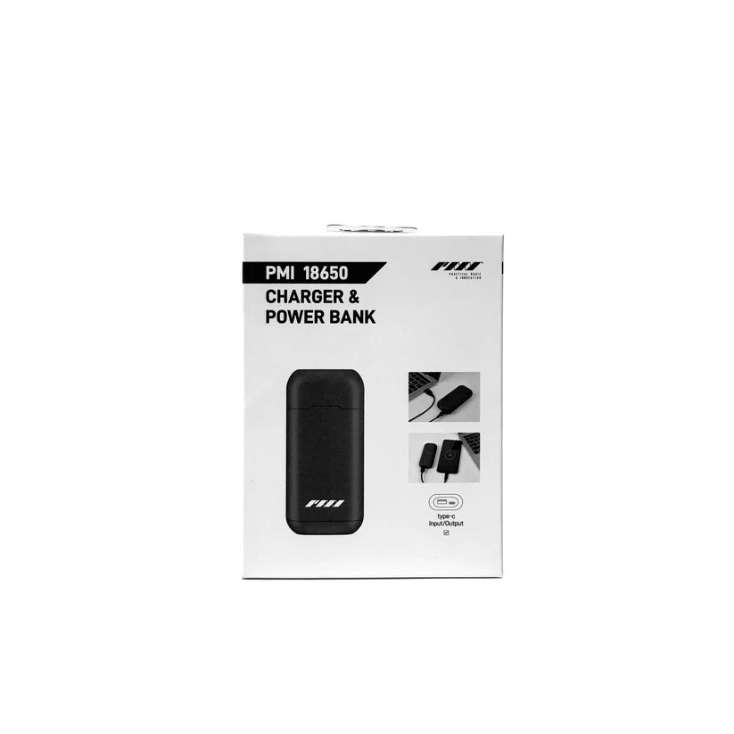PMI 18650 Battery Charger and Power Bank(Battery sold Separately)
