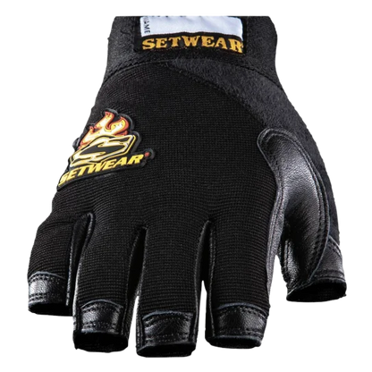 Leather Fingerless Glove