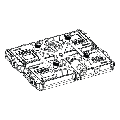 DMG Lighting DASH Quad Kit (x4) CRMX