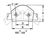 Alvin Kee Clamp - 165-105 Degree Variable Elbow
