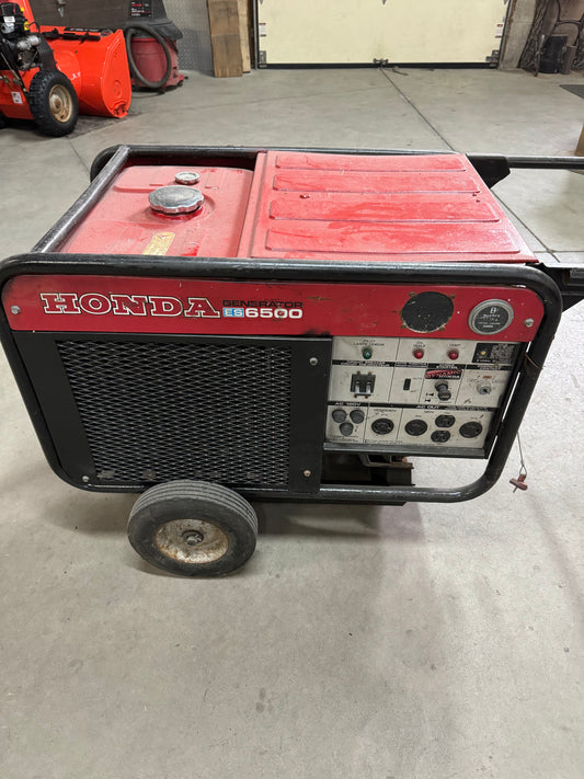 Honda ES6500 Generator - Rental Stock