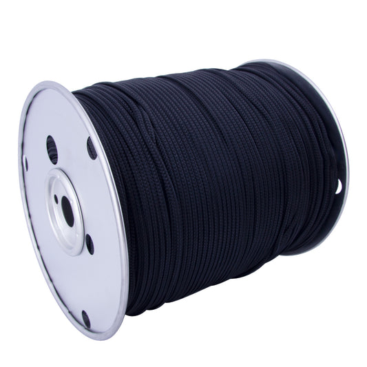 Sash Cord Black - #4 - 1/8"