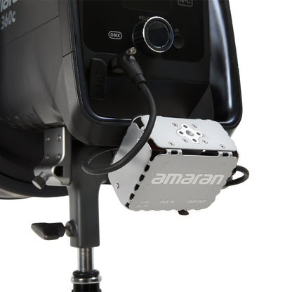 amaran USB-C to 5-Pin DMX In & Out Adapter