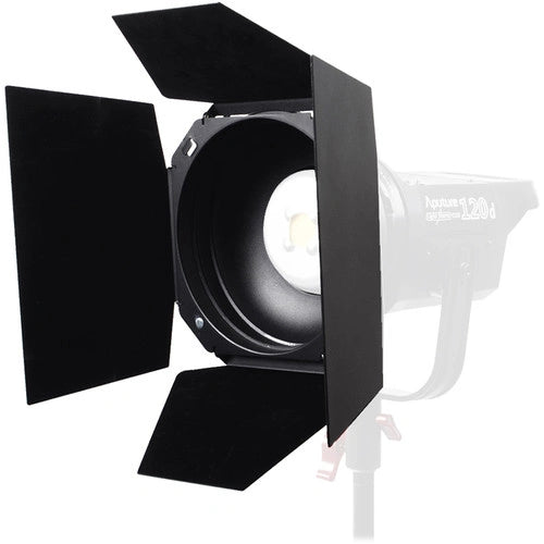 Aputure Barndoors, Grid, and Gel Holder for LS 120d/II and LS 300d/II LED Lights 4-Way Barndoors