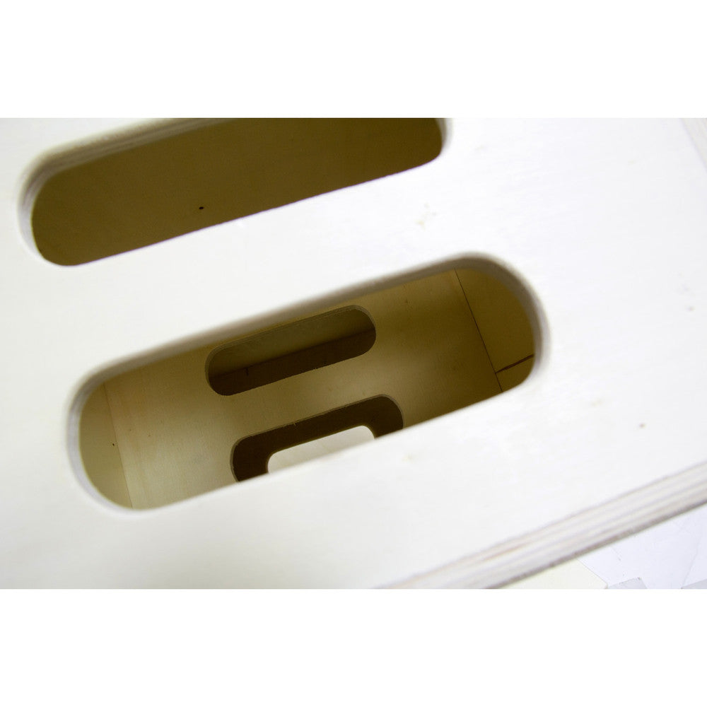 Kupo 4-in-1 Nesting Apple Box Set - Includes 1 each Pancake, Quarter, Half, and Full Apple Box