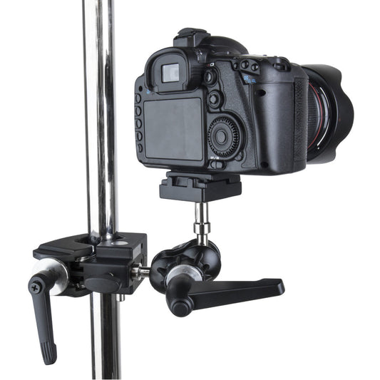 Kupo - Swiveling Adapter w/Quick Release Camera Mounting Plate