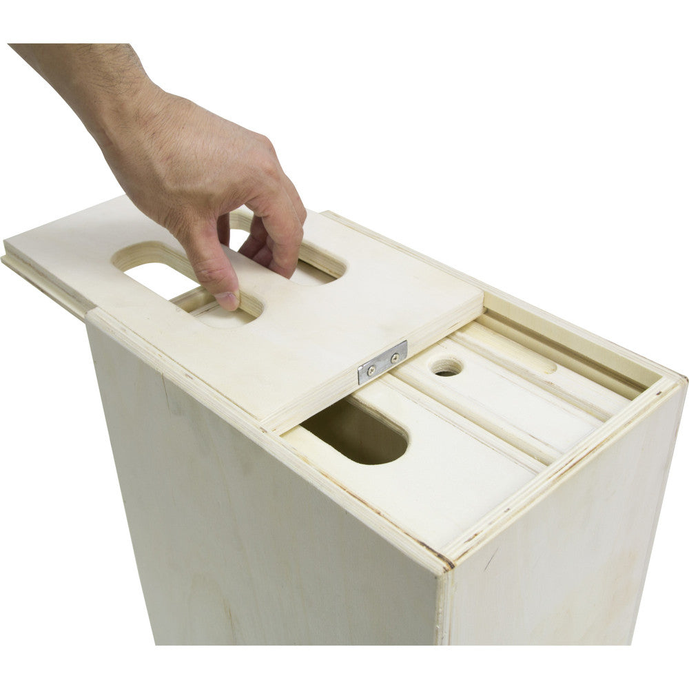 Kupo 4-in-1 Nesting Apple Box Set - Includes 1 each Pancake, Quarter, Half, and Full Apple Box