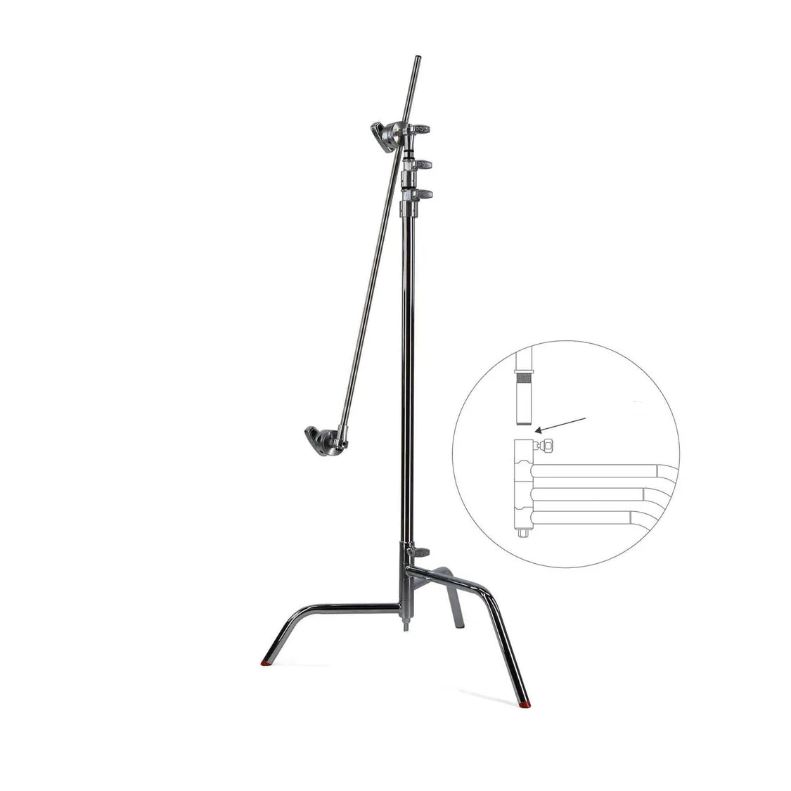 Matthews Century C+ Stand with Turtle Base and Grip Arm Kit (10.5')